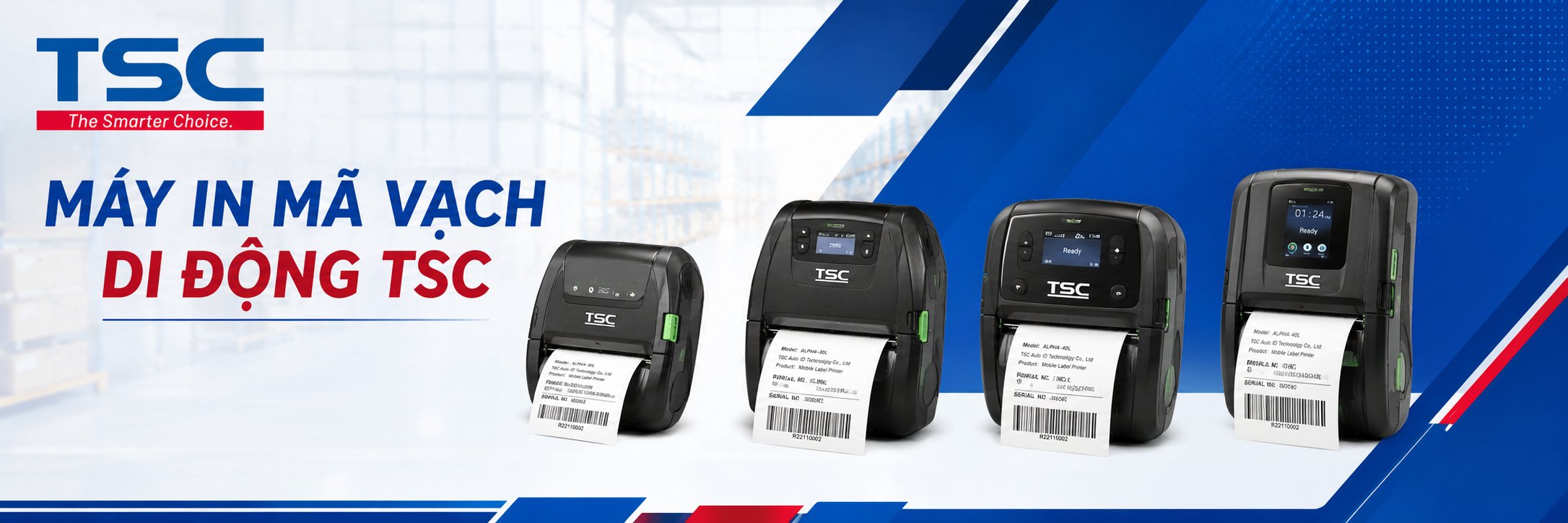 Máy In Di Động TSC  Đáp Ứng Nhu Cầu In Ấn Trong Logistics